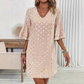 Robe Élégante Pois Chic
