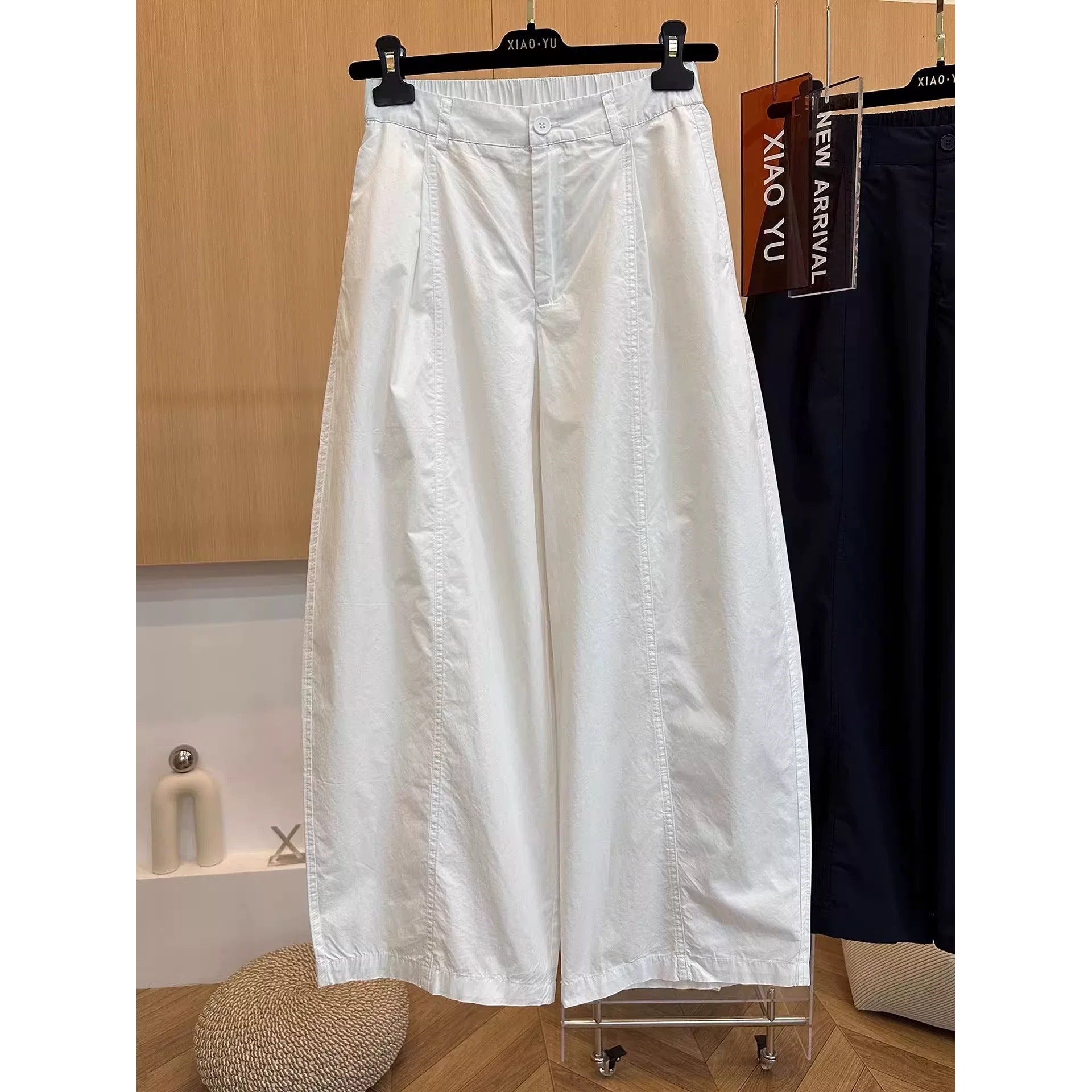 Pantalon Chino Preppy Décontracté - Coupe Cheville
