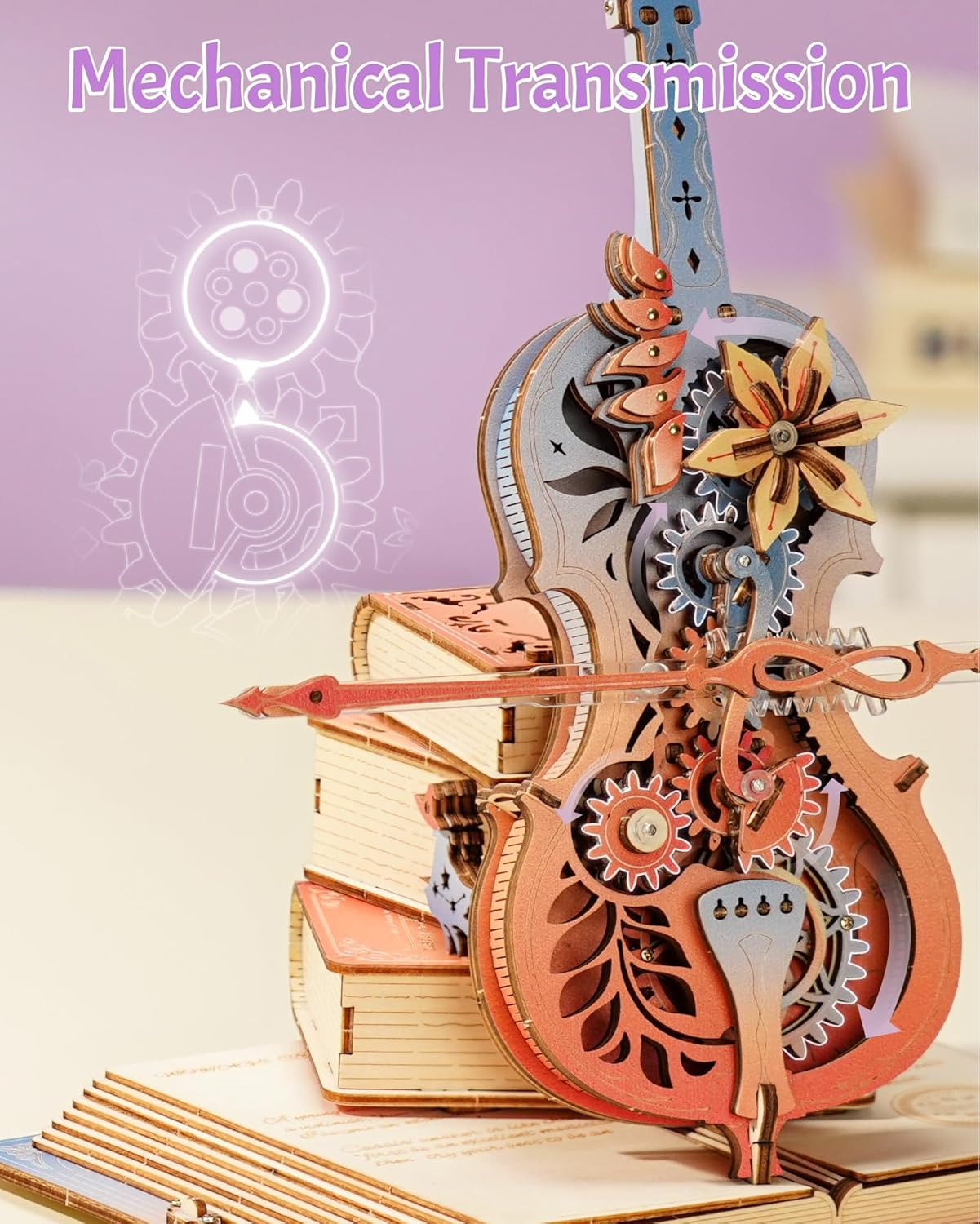Violoncelle Magique 3D - Puzzle Bois Automatique ROKR