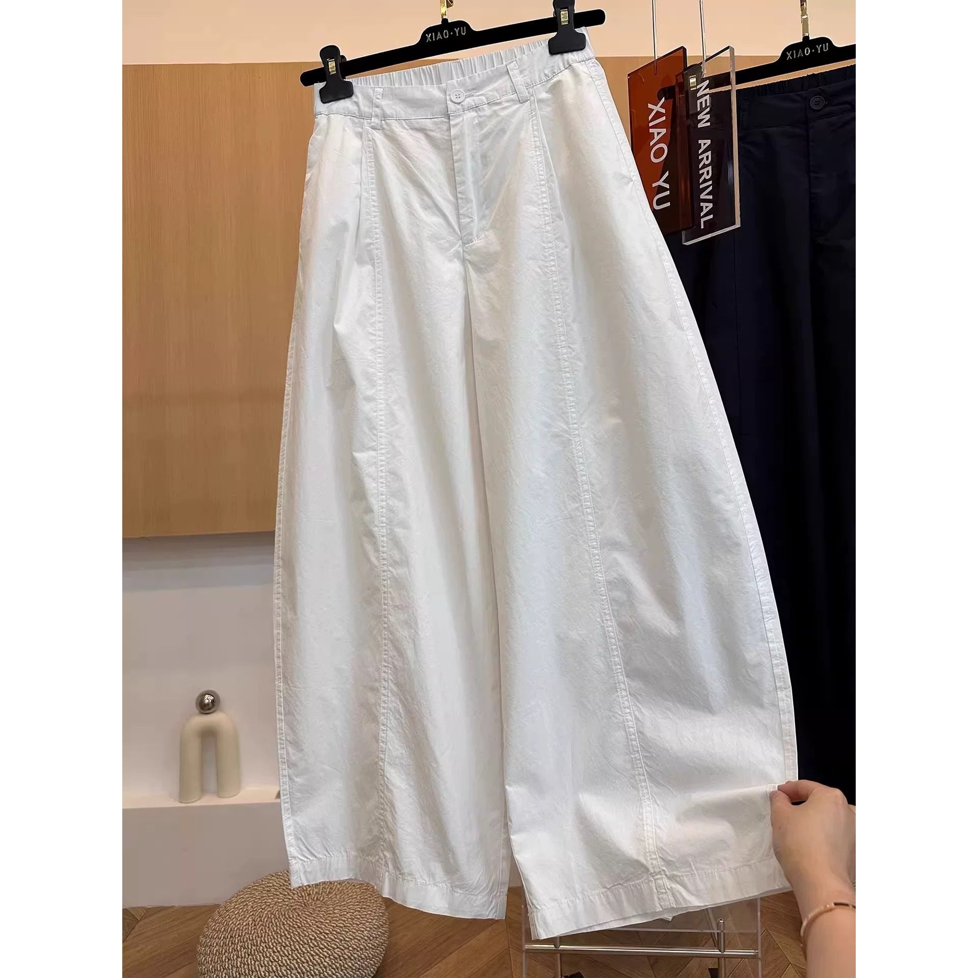 Pantalon Chino Preppy Décontracté - Coupe Cheville