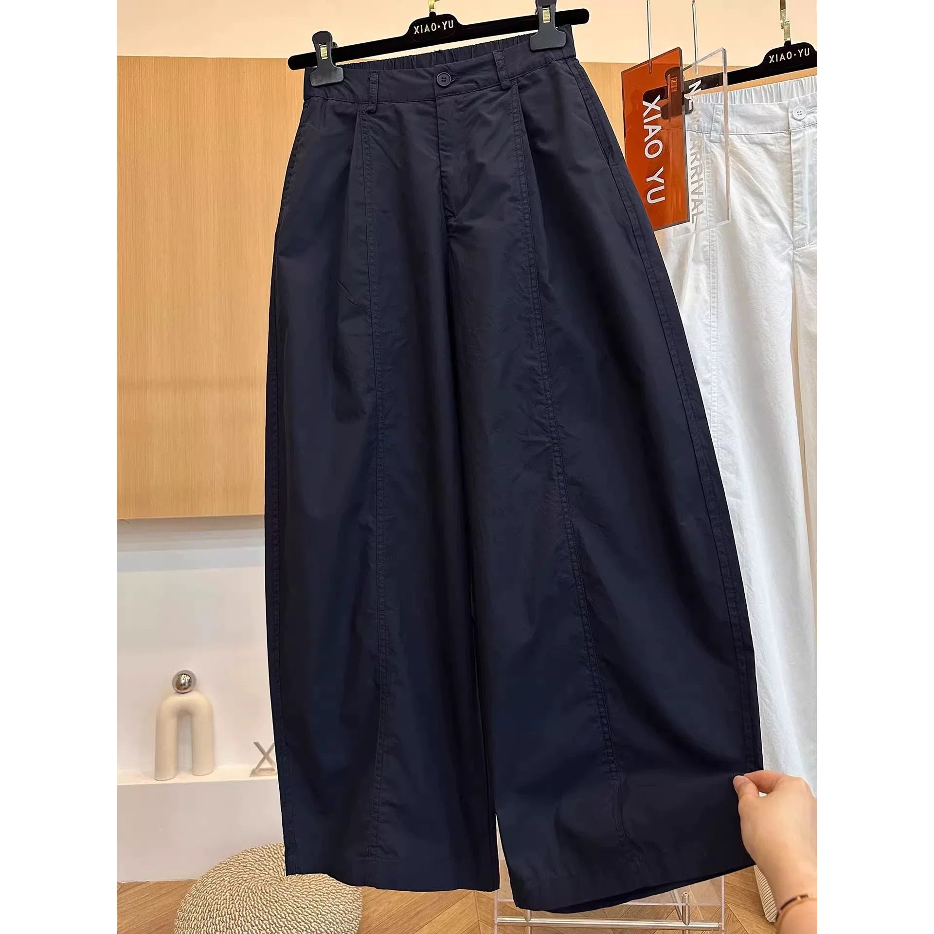 Pantalon Chino Preppy Décontracté - Coupe Cheville